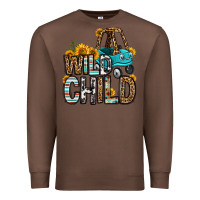 Chestnut wild child kids car Premium Sweatshirt - OliviaCreatesArt