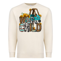 Sandshell wild child kids car Premium Sweatshirt - OliviaCreatesArt