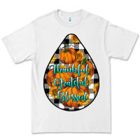 White Thankful Grateful Blessed Premium Tee - LillyAllenDesigns