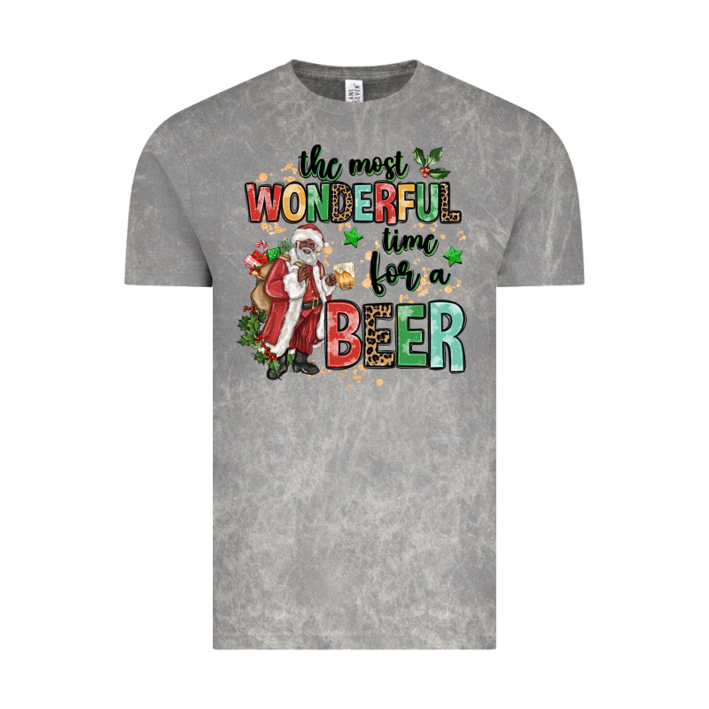 The Most Wonderful Time For A Beer Vintage Tee by MaliasSmallBusiness | Teevron