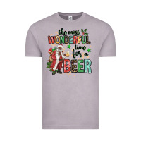 Vintage Zinc the most wonderful time for a beer Vintage Tee - MaliasSmallBusiness