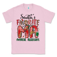 Bubblegum Pink santa favorite medical assistant Classic Tee - MaliasSmallBusiness