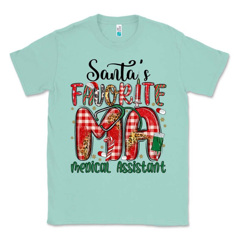 Santa Favorite Medical Assistant Classic Tee by MaliasSmallBusiness | Teevron