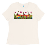 Bone mexican sombrero guitar libbey glass Ladies Tee - BundleAndBundleShop