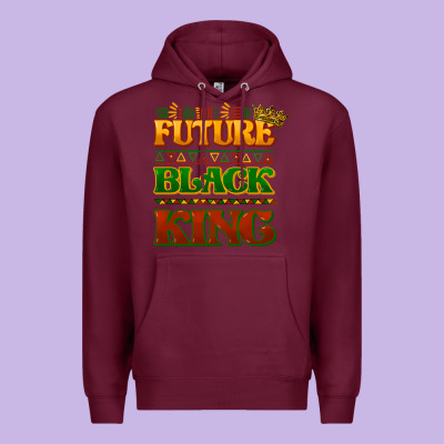 Future Black King Premium Hoodie Designed By Howdyjamesfarm