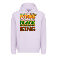Lilac Future black king Premium Hoodie - HowdyJamesFarm