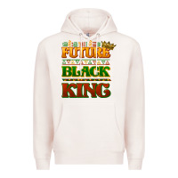 Pale Pink Future black king Premium Hoodie - HowdyJamesFarm