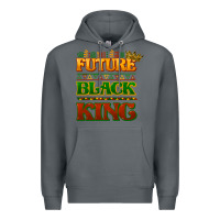 Rock Future black king Premium Hoodie - HowdyJamesFarm