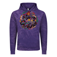 Cloud Purple merry christmas Vintage Hoodie - MaliasSmallBusiness
