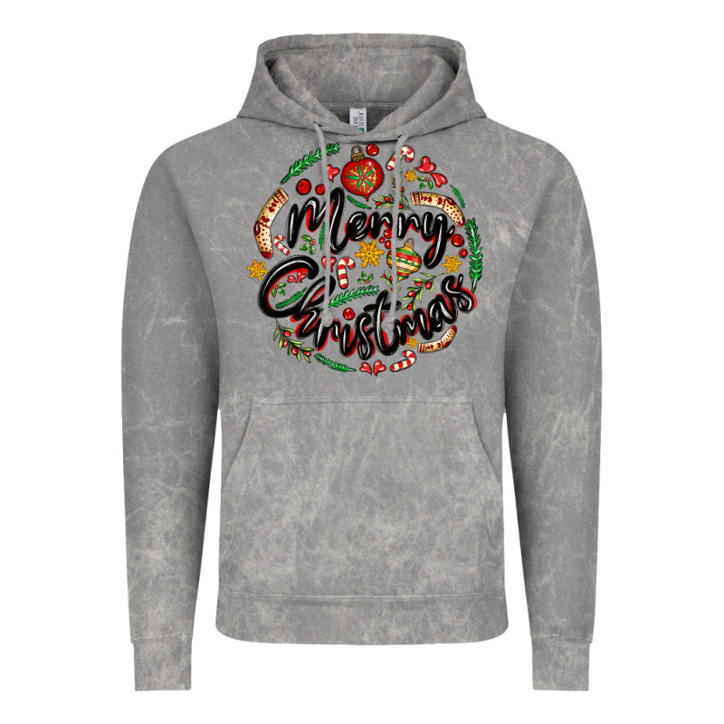 Merry Christmas Vintage Hoodie by MaliasSmallBusiness | Teevron