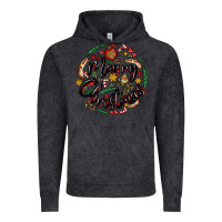 Vintage Black merry christmas Vintage Hoodie - MaliasSmallBusiness