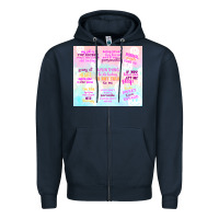 Navy a fun thing to do today is not talk to me Zipper Hoodie - TumblerDesignByShophia