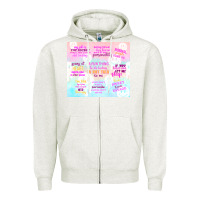 Oatmeal Heather a fun thing to do today is not talk to me Zipper Hoodie - TumblerDesignByShophia