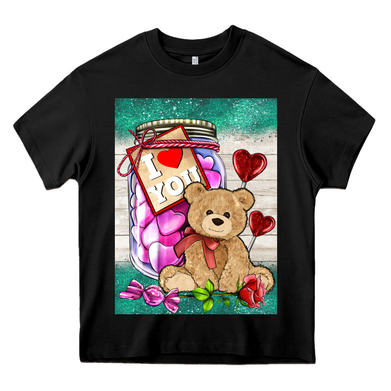 Candy Jar With Bear  Air Heavy Core Tee by AdoDesignShop | Teevron