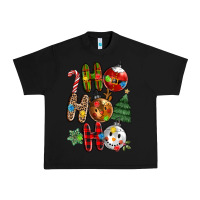 Black ho ho ho with Urban Heavy Tee - MaliasSmallBusiness