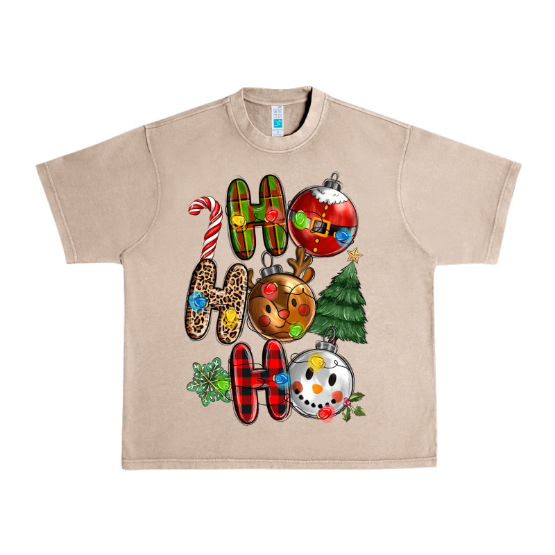 Ho Ho Ho With Urban Heavy Tee by MaliasSmallBusiness | Teevron