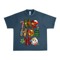 Midnight Navy ho ho ho with Urban Heavy Tee - MaliasSmallBusiness