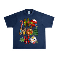 Navy ho ho ho with Urban Heavy Tee - MaliasSmallBusiness