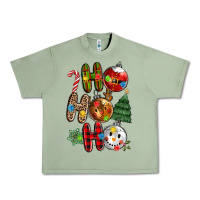 Oil Green ho ho ho with Urban Heavy Tee - MaliasSmallBusiness