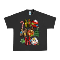Pigment Black ho ho ho with Urban Heavy Tee - MaliasSmallBusiness