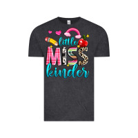 Vintage Black little miss kinder Vintage Tee - NancyCooperArtShop