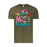 Vintage Olive little miss kinder Vintage Tee - NancyCooperArtShop