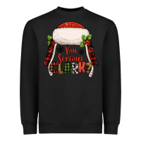 Black western you serious clark christmas Heavyweight Sweatshirt - Jasminsmagicworld