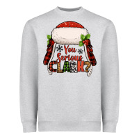Heather Grey western you serious clark christmas Heavyweight Sweatshirt - Jasminsmagicworld