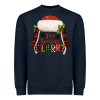 Navy western you serious clark christmas Heavyweight Sweatshirt - Jasminsmagicworld