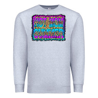 Heather Grey Hot Mom Summer Leopard Premium Sweatshirt - CowCowDesign