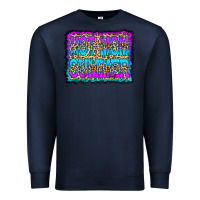Navy Hot Mom Summer Leopard Premium Sweatshirt - CowCowDesign