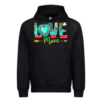 Black Love Mom Urban Hoodie - CowhideDigitalArt