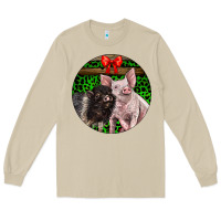 Mushroom christmas pig Long Sleeve Tee - LillyAllenDesigns