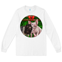White christmas pig Long Sleeve Tee - LillyAllenDesigns