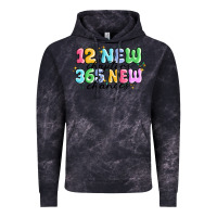 Cloud Black 12 new chapter 365 new chances Vintage Hoodie - MaliasSmallBusiness