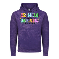 Cloud Purple 12 new chapter 365 new chances Vintage Hoodie - MaliasSmallBusiness