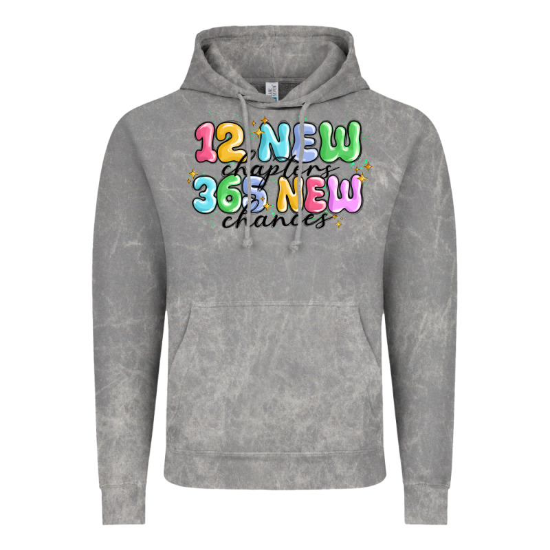 12 New Chapter 365 New Chances Vintage Hoodie by MaliasSmallBusiness | Teevron