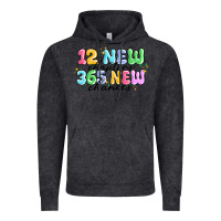 Vintage Black 12 new chapter 365 new chances Vintage Hoodie - MaliasSmallBusiness