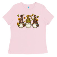 Bubblegum Pink coffee gnomes Ladies Tee - Artiststas