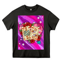 Asphalt playing cards with pearls and glitter air Heavy Core Tee - AdoDesignShop