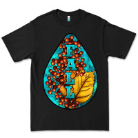 Black Fall Teardrop Premium Tee - LillyAllenDesigns