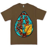 Cacao Fall Teardrop Premium Tee - LillyAllenDesigns