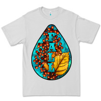 Dove Grey Fall Teardrop Premium Tee - LillyAllenDesigns