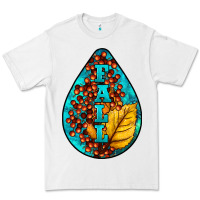 White Fall Teardrop Premium Tee - LillyAllenDesigns