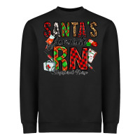 Black santa's favorite rn Heavyweight Sweatshirt - Jasminsmagicworld