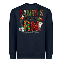 Navy santa's favorite rn Heavyweight Sweatshirt - Jasminsmagicworld