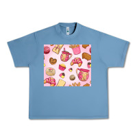 Pebble Blue mexican pan dulce Urban Heavy Tee - MaliasSmallBusiness
