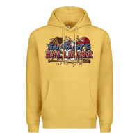 Antique Gold Take me out to ball game baseball Premium Hoodie - HowdyJamesFarm
