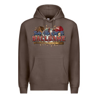 Coffee Take me out to ball game baseball Premium Hoodie - HowdyJamesFarm