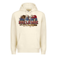 Sandshell Take me out to ball game baseball Premium Hoodie - HowdyJamesFarm